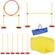 image 1 of PawHut Outdoor 4 PC Dog Pet Agility Training Garden Starter Obstacle Set for Dog
