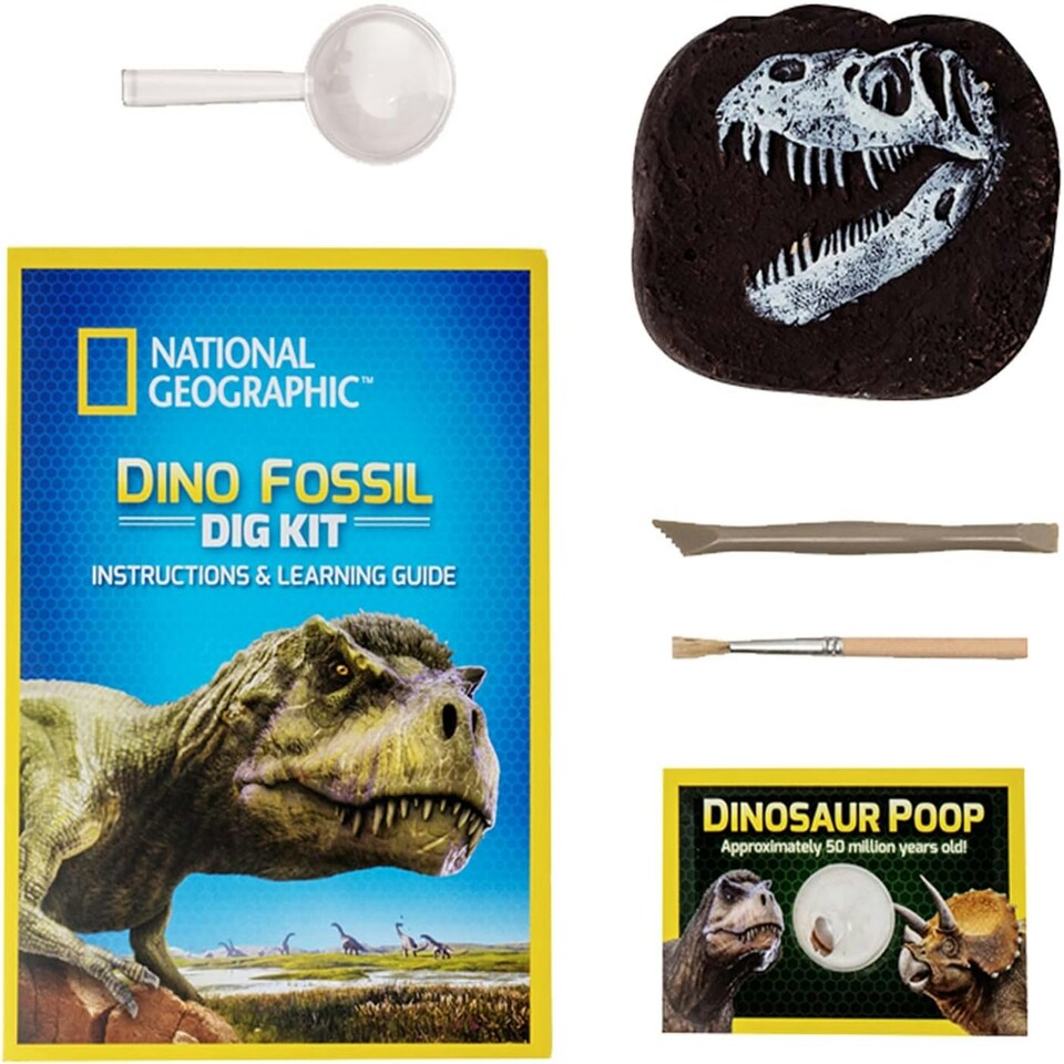 image 1 of National geographic dinosaur dig kit