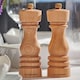 image 3 of Cole & Mason London Beech Wood Salt & Pepper Mill Set 180mm
