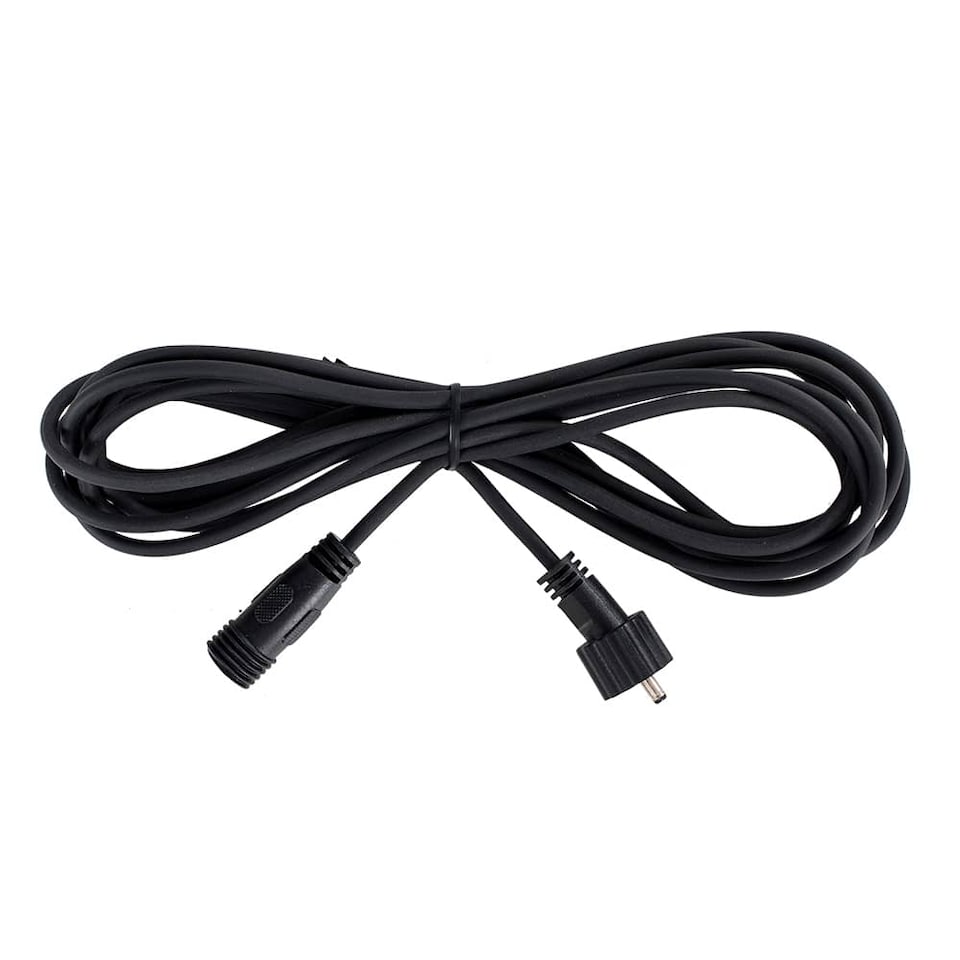 image 1 of ValueLights Black Outdoor Decking Cable For 40mm Decking Lights