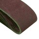 image 6 of 75mm x 533mm Mixed Grit 40 - 120 Abrasive Sanding Belt Sander Discs 5 Pack