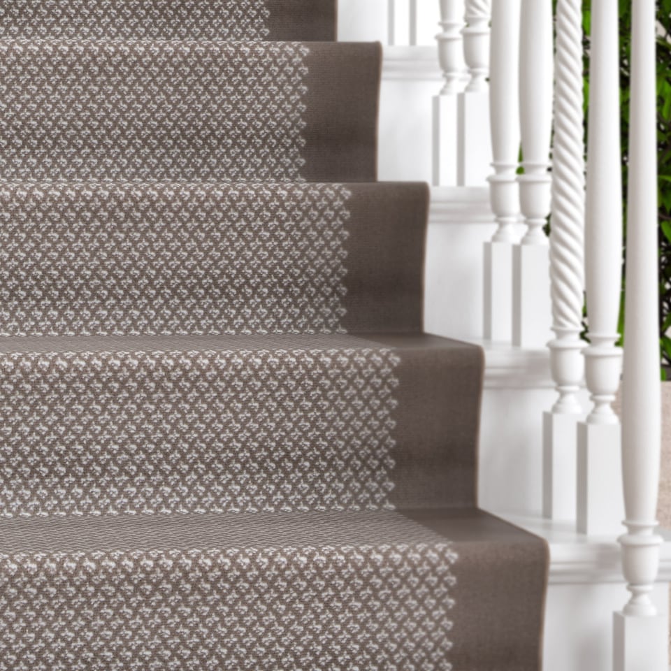 image 1 of kukoon 3ft - 39ft Grey Stair Carpet Long Hallway Custom Size Runner Rug 70cm x 549cm