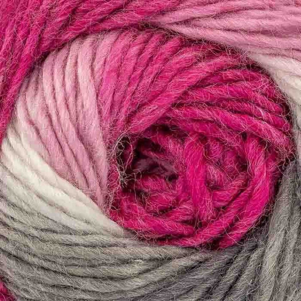King Cole Multicoloured Riot Chunky Yarn (Value Pack 12 x 100g Balls) For Crochet, Knitting - 134m per ball