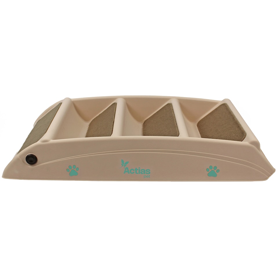 image 1 of Lightweight Folding Pet Stairs Beige