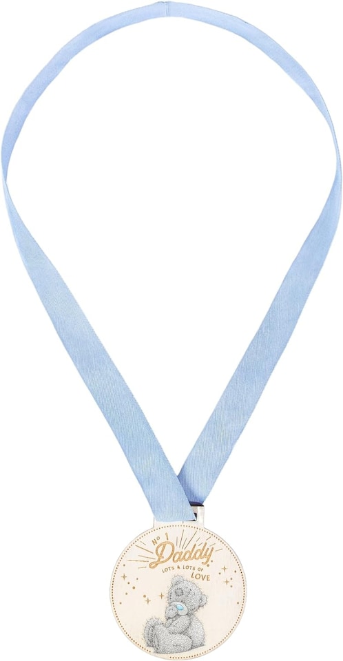 image 1 of Me to You Tatty Teddy Father's Day No.1 Daddy Medal Keepsake