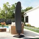 image 2 of Outsunny Parasol Cover, Patio Cantilever Cover, Banana Umbrella Cover, Black