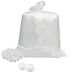 image 2 of 2 Cubic Ft White Polystyrene Bead Filling Bean Bag Refill Booster Top Up Bean Balls