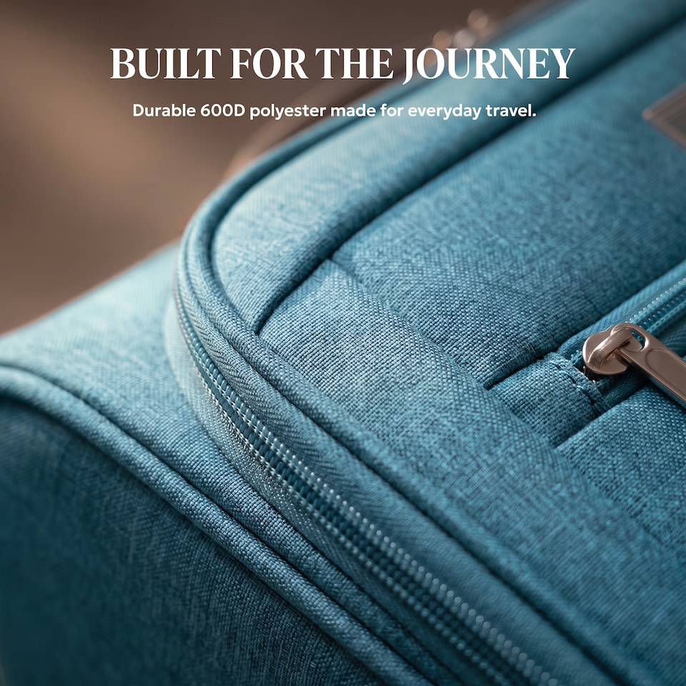 image 1 of Lugg Single Trolley Soft Cabin Bag 45x36x20cm Lightweight Hand Luggage