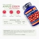 image 6 of Zipvit Apple Cider Vinegar 1800mg, Raw & Unfiltered with The Mother, 90 Vegan Capsules, 1-Month Supply