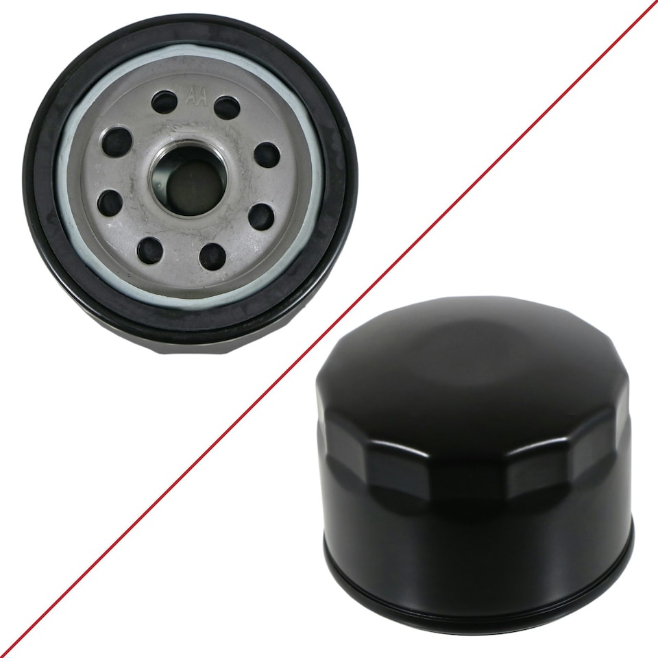 image 1 of SPARES2GO Oil Filter for John Deere 2027R 2032R 2720 3005 3032E 3033R 3038E 3038R 3039R Tractor Mower Engine