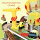 image 9 of AIYAPLAY Wooden Train Set, 79 Piece Train Track Mine Themed, Magnetic Railway Toys with Crane, Helicopter, Wooden Railway Set Birthday Gift for Kids, Boys and Girls Ages 3+ Years Old