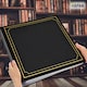image 4 of ARPAN Large Slip In Photo Album Holds 500 Photos 6x4" (10x15cm) – Gold Stamp Padded Cover Photo Album – Black Memory Book for Family, Wedding & Travel Pictures