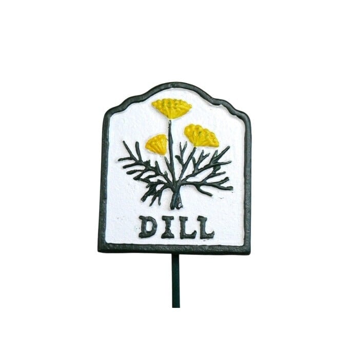 Gifts Direct 2 U Garden Stake Herb Marker Sign - Dill