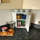 image 8 of Elegant Brands Salcombe Upright Bread Bin and Kitchen Corner Cabinet in White White