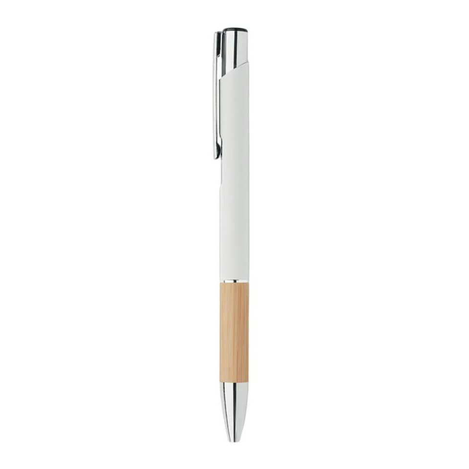 image 1 of MidOcean Sparta Aluminium Pen - White - One Size
