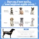 image 3 of PawHut Cooling Raised Dog Bed w/ Breathable Mesh, for S, M Dogs - Dark Blue