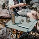 image 7 of Casual Aluminium Folding Table | Green | Pine Green | Medium