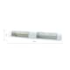 image 2 of 3kW Dual Wall Mounted Quartz Halogen Bulb Electric Infrared Patio Heater in White