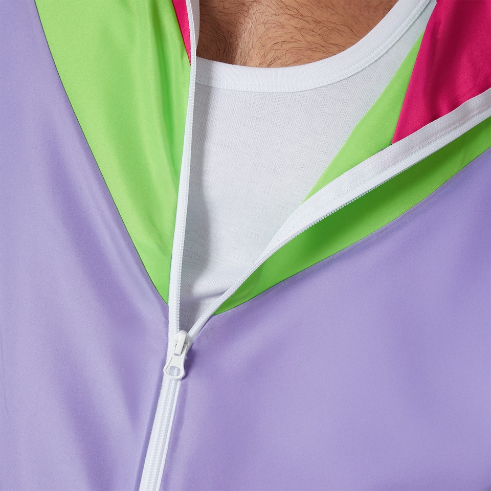 image 1 of Mens Fancy Dress Costume - Retro Tracksuit | Purple | purple | L | 1