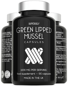 SuperSelf Green Lipped Mussel New Zealand 1000mg 90 Capsules