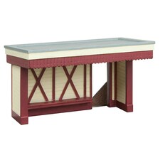 Bachmann Scenecraft Wooden Halt & Steps (Pre-Built)