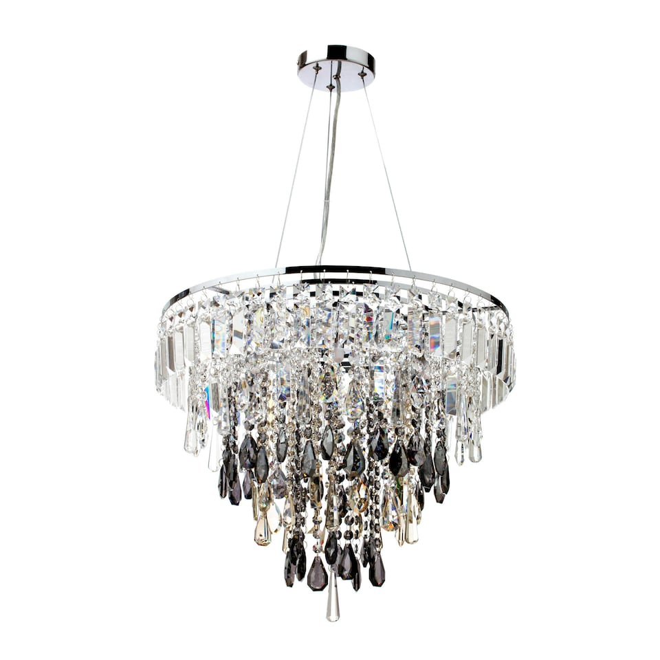 image 1 of BHS Jennifer Pendant Ceiling Light, Chrome | Silver | Chrome | 1