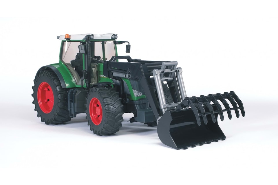 image 1 of Bruder Fendt 936 Vario with frontloader Construction Loader Model