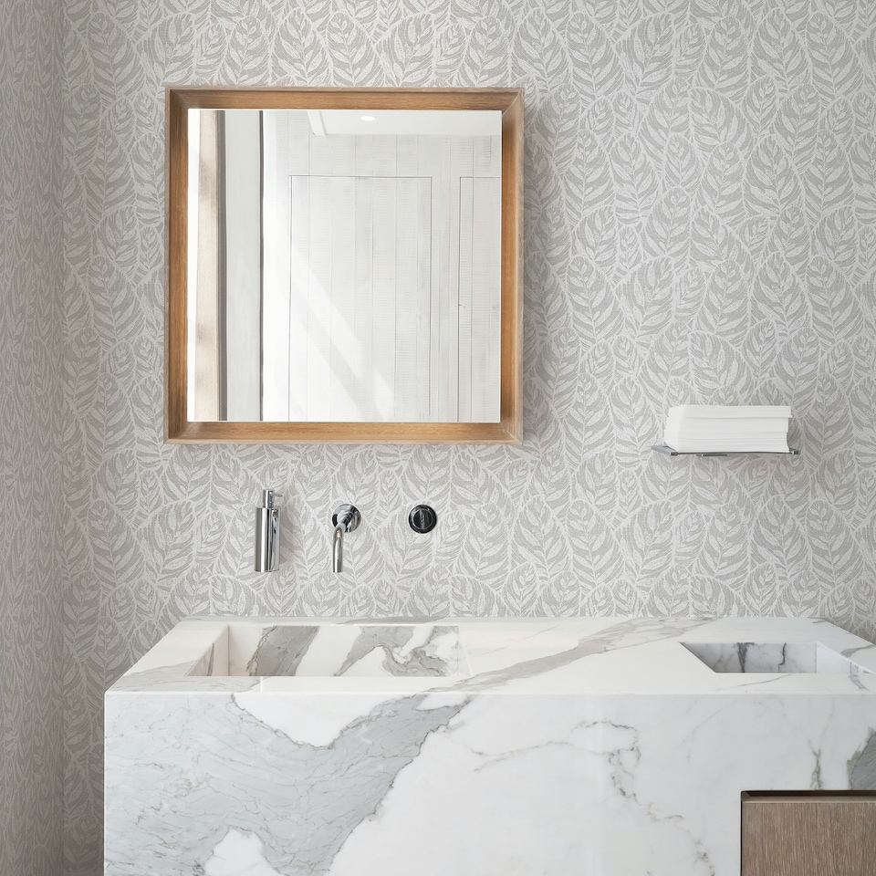 image 1 of Fine Decor FD25925 Del Mar Wallpaper, Grey Multi