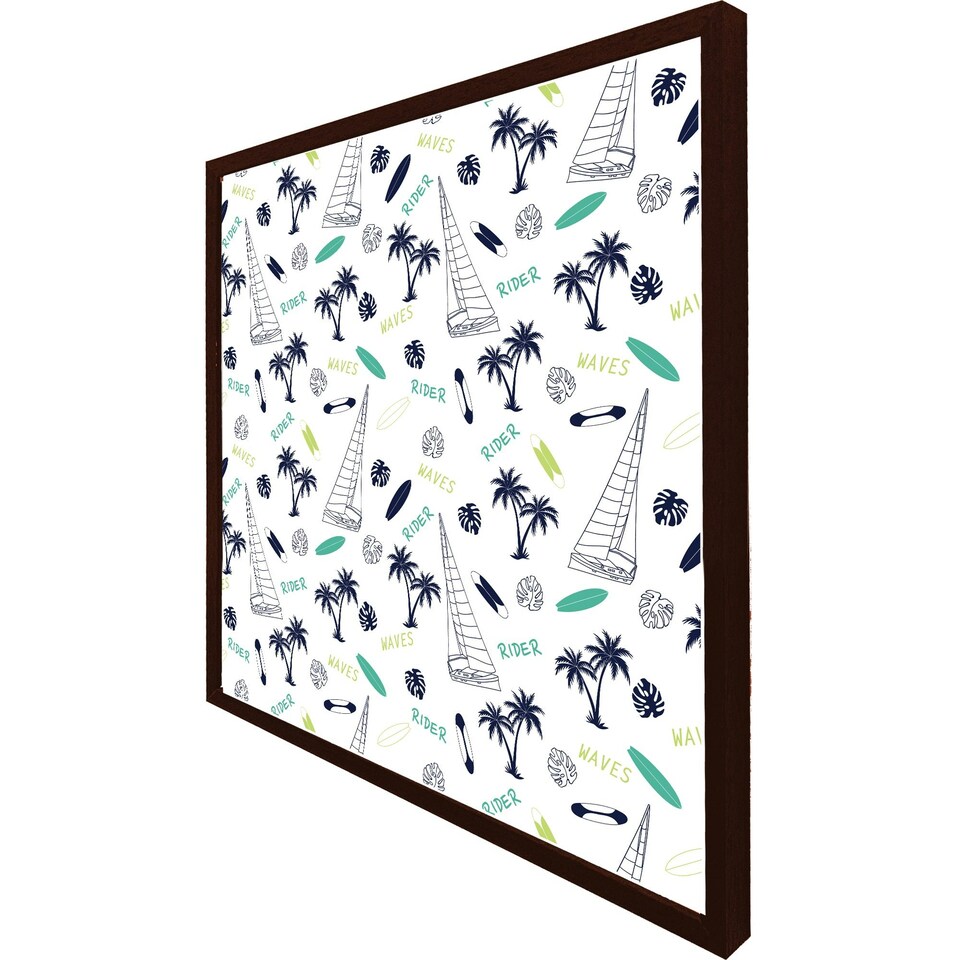 image 1 of Waves rider (Picutre Frame) Brown | S