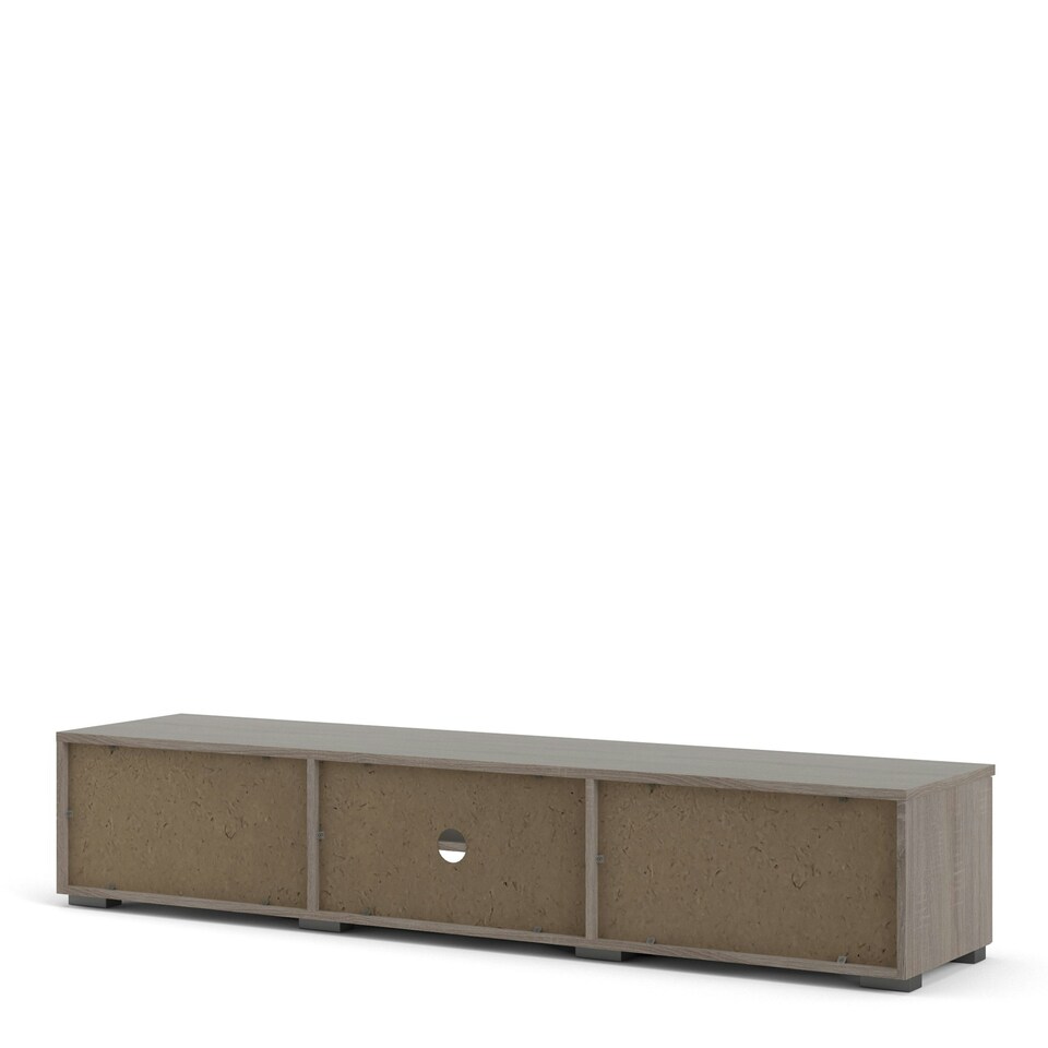 image 1 of Match TV Unit 2 Drawers 2 Shelf in Truffle Oak