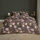 image 1 of OHS Floral Print Reversible Duvet Cover and Pillowcase Bedding Set, King - Mauve