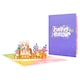 image 1 of Bloom & Bark Corgi in Bunny Ears 3D Pop Up Easter Card