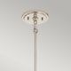 image 3 of Kichler Marilyn 1 Light Pendant Polished Nickel
