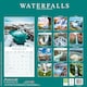 image 2 of Waterfalls 2026 Calendar | Square Wall Calendar | Travel & Nature Gift | Plastic Free Packaging | by Avonside Publishing