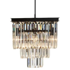 Interiors by Premier Multi Crystal Pendant Light
