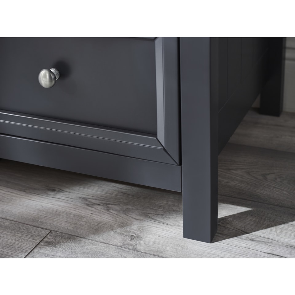 image 1 of Maine 3 Door 2 Drawer Wardrobe - Anthracite