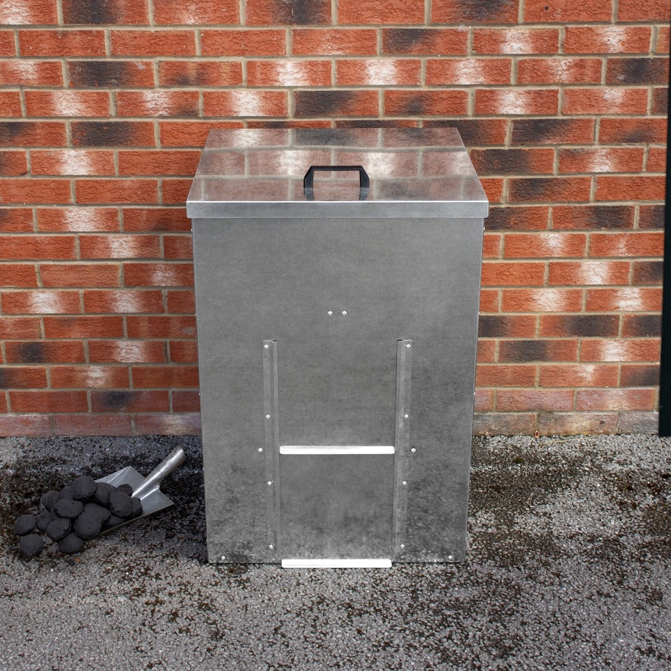 image 1 of Galvanised Coal Bunker - 150kg