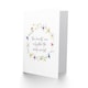 image 2 of Wedding Card Marriage Poem Two Hearts K Aumann Quote Floral