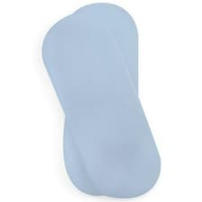 Clair de Lune 2 Pack Moses Basket Sheets - Blue