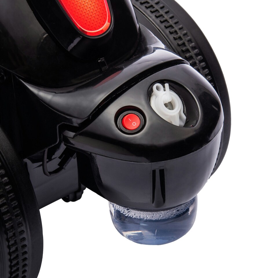 image 1 of AIYAPLAY Ride On Car Foot To Floor Kids Car w/ Music, Bubble - Black