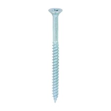 Timco - Twin-Threaded Woodscrews - PZ - Double Countersunk - Zinc (Size 12 x 3 - 200 Pieces)