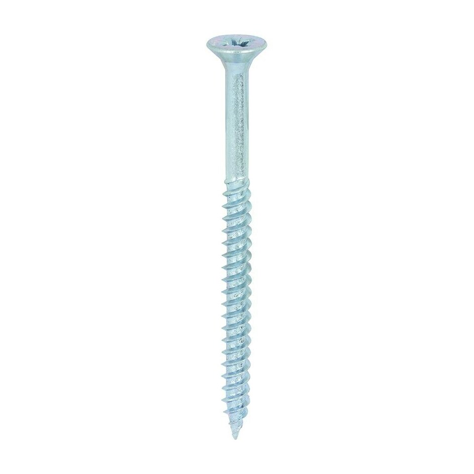 image 1 of Timco - Twin-Threaded Woodscrews - PZ - Double Countersunk - Zinc (Size 12 x 3 - 200 Pieces)