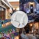 image 3 of 16Pcs Large Gutter Hooks Clear - Blend Seamlessly for Outdoor Use