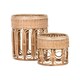 image 4 of Side table Home ESPRIT Natural 42 x 42 x 47 cm N/A