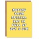 image 1 of Special Day Full Gin Joy Fun Humour Joke Funny Birthday Card