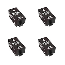 HP 912 Black Ink Cartridge Black | 4x 912XL Black Compatible Ink Cartridges
