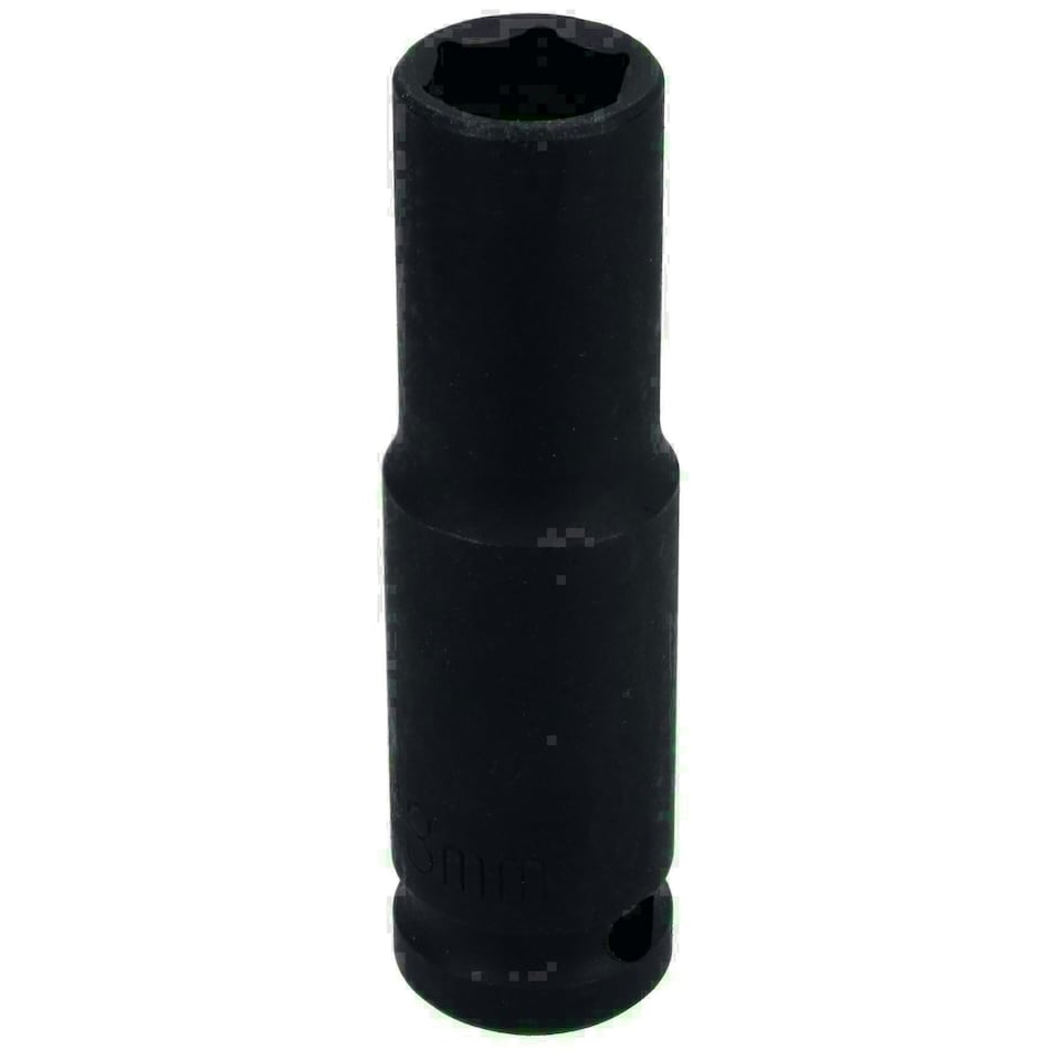 image 1 of 13mm 1/2" Drive Double deep Metric Impacted Impact Socket Single Hex 6 Sided