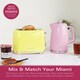 image 9 of Hamilton Beach Kettle and Toaster Set, Miami, Electric Kettle 1.7L, Wide Slot Toaster 2 Slice, Boil Dry Protection, 7 Variable Browning Levels, Flamingo Pink - HBMIAF