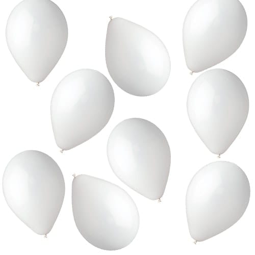 Ciao Ballons Pack – 100 Stück, Perlmuttfarben (silber), Naturlatex, Ø 33 Cm. Premium-Qualität Aus Italien Für Partys & Dekoration.