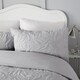 image 3 of Serene Luana Duvet Cover Set Silver